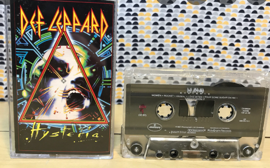 Hysteria Cassette (I am sure my own children wouldn't know what to do with these!)